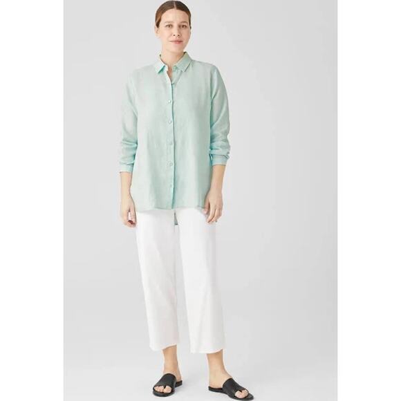 Eileen Fisher Pants - Women's Eileen Fisher Washable Stretch Crepe Cropped Pants size 3X Plus Size